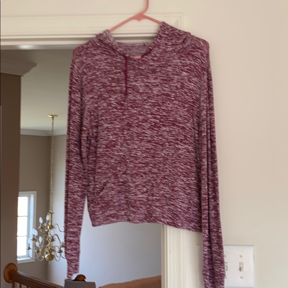 Cropped sweatshirt